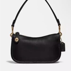 Coach Swinger 20 NWT Black Leather Shoulder Bag